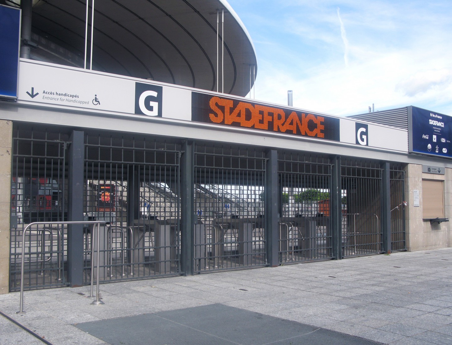 Laurent Vié - Signalétique Stade de France 